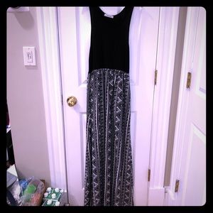 Cherish Black Maxi dress